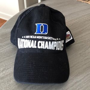 Duke 2001 Basketball National Championship Hat